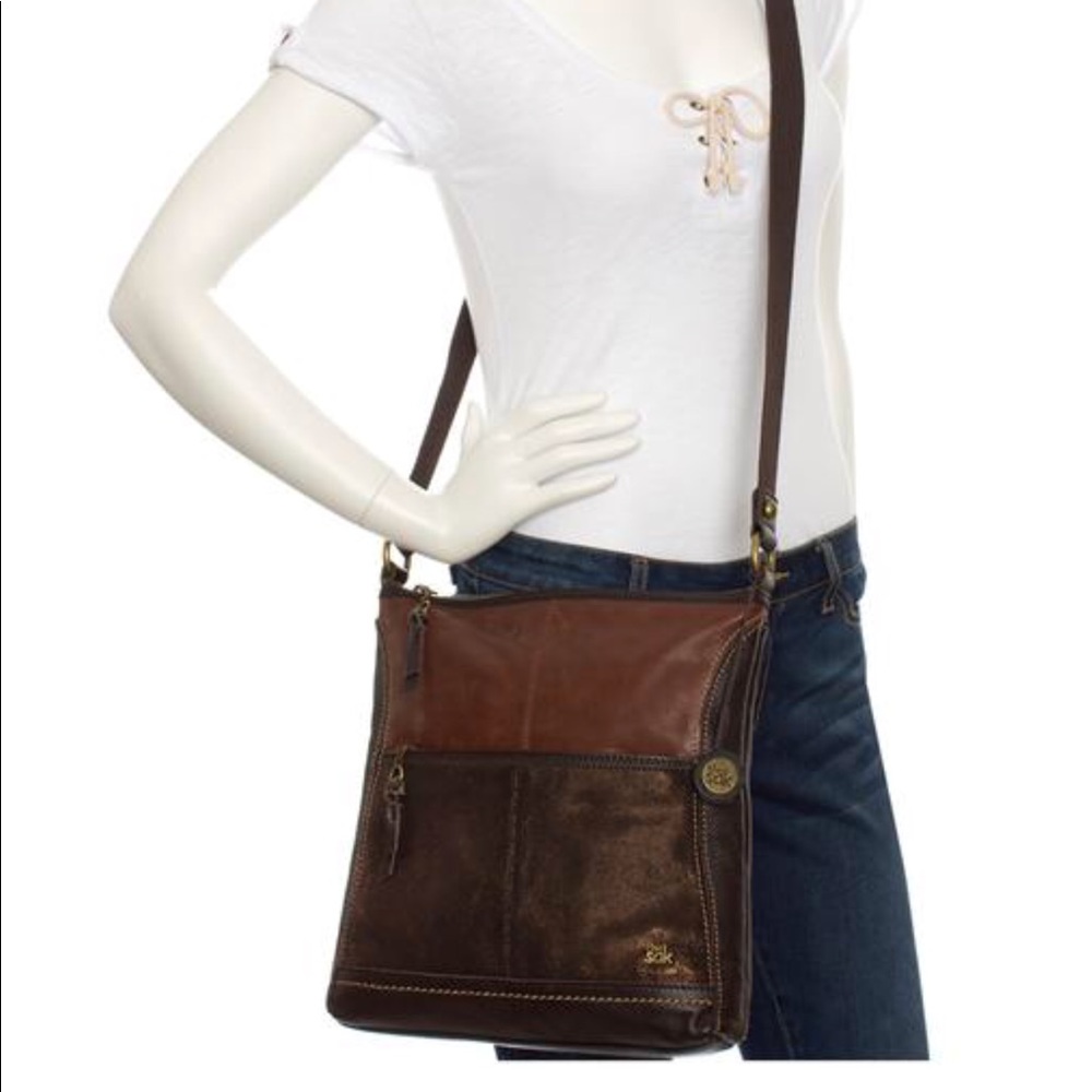The Sak Iris Crossbody - Teak Multi